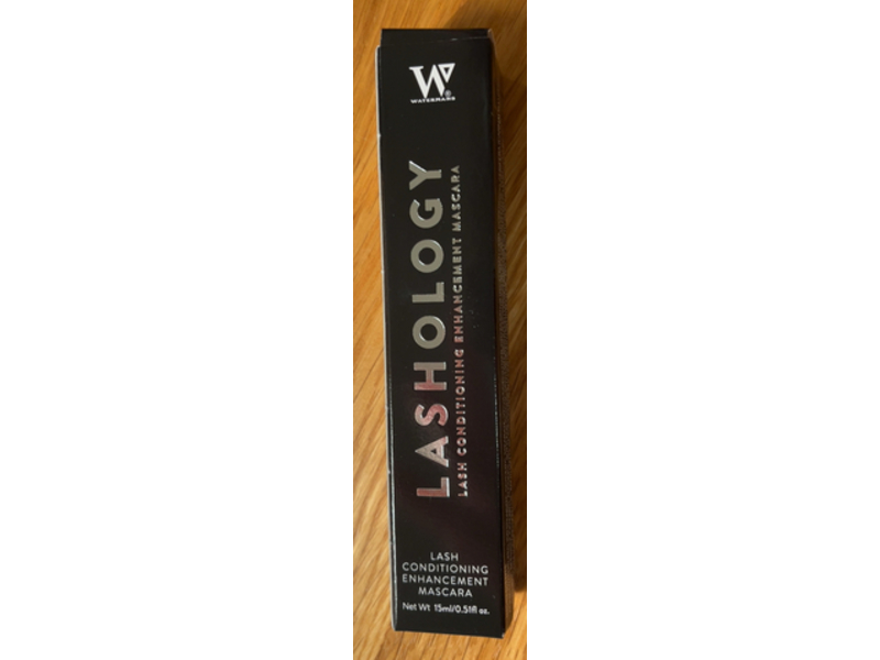 Watermans Lashology Lash Conditioning Enhancement Mascara, Black, 0.5 fl oz/15 mL