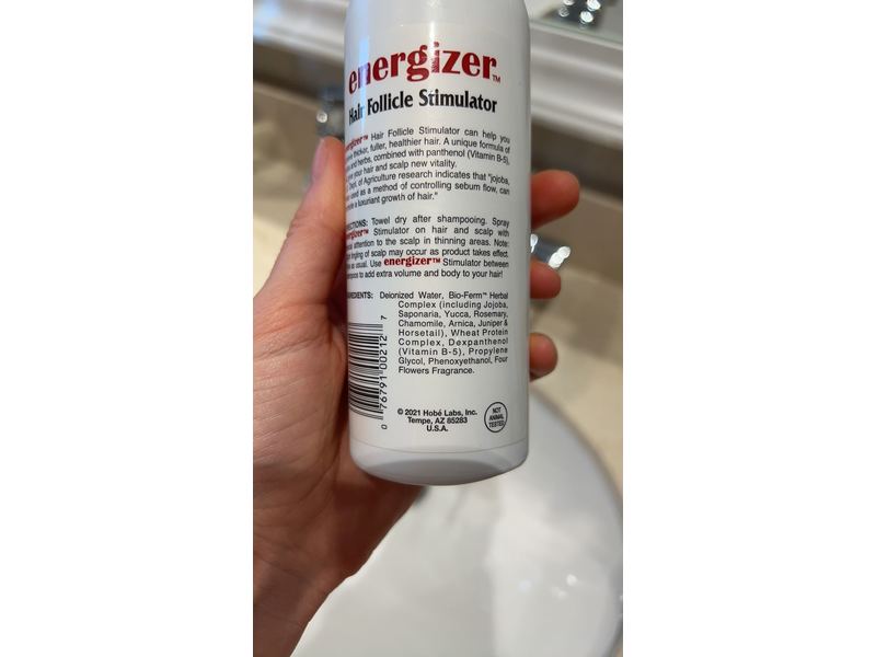 Hobe Labs Energizer Hair Follicle Stimulator, 8-Fluid Ounce (Pack of 2)