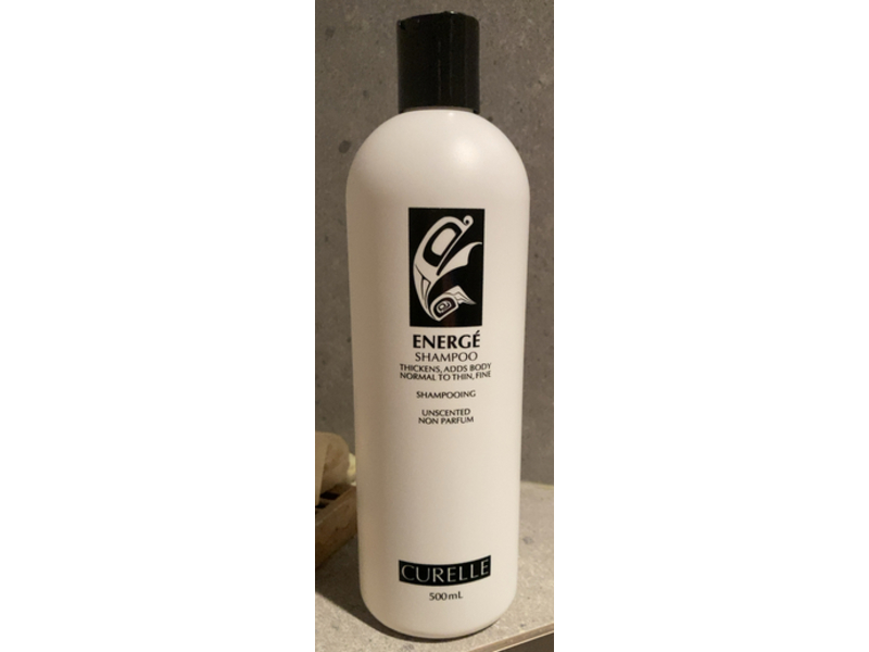 Curelle Energe Shampoo, Unscented, 500 mL