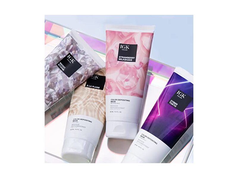 IGK Color Depositing Mask - Cyber Tokyo, 6 Fl Oz