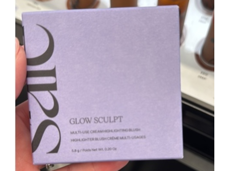 Saie Glow Sculpt Multi-Use Highlighter Blush, Pink Glow, 0.20 oz/6.8 g