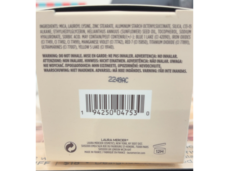 Laura Mercier Ultra - Blur Loose Setting Powder, Medium Deep, 0.7 oz/20 g