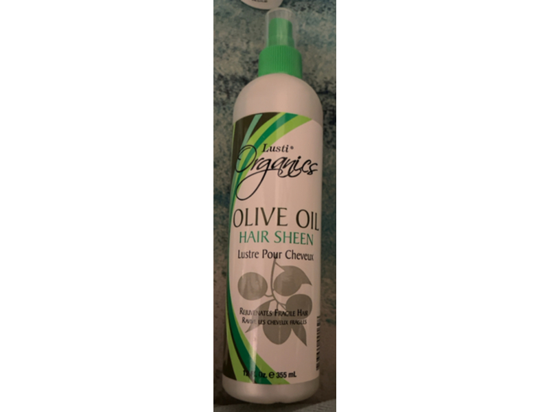 Lusti Olive Oil Hair Sheen, 12 fl oz/355 mL