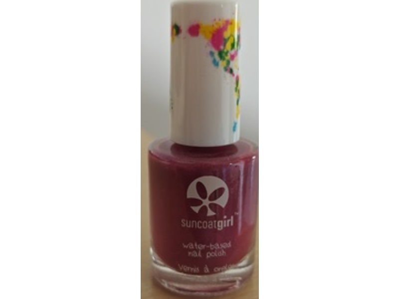 Suncoatgirl Water-Based Nail Polish, Princess Dress, 0.3 oz/9 mL