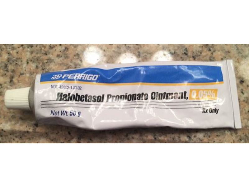 Halobetasol Propionate Ointment 0.05%, 50 g, Perrigo (RX)