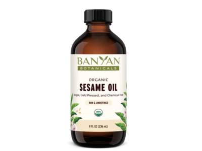Banyan Botanicals Sesame Oil, 8 fl oz/236 mL
