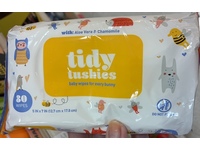 Tidy Tushies Baby Wipes, Aloe Vera & Chamomile, 80 Count - Image 3