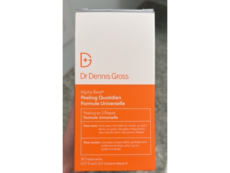 Dr Dennis Gross Alpha Beta Universal Daily Peel, 0.07 fl oz/2.2 mL, 30 Count