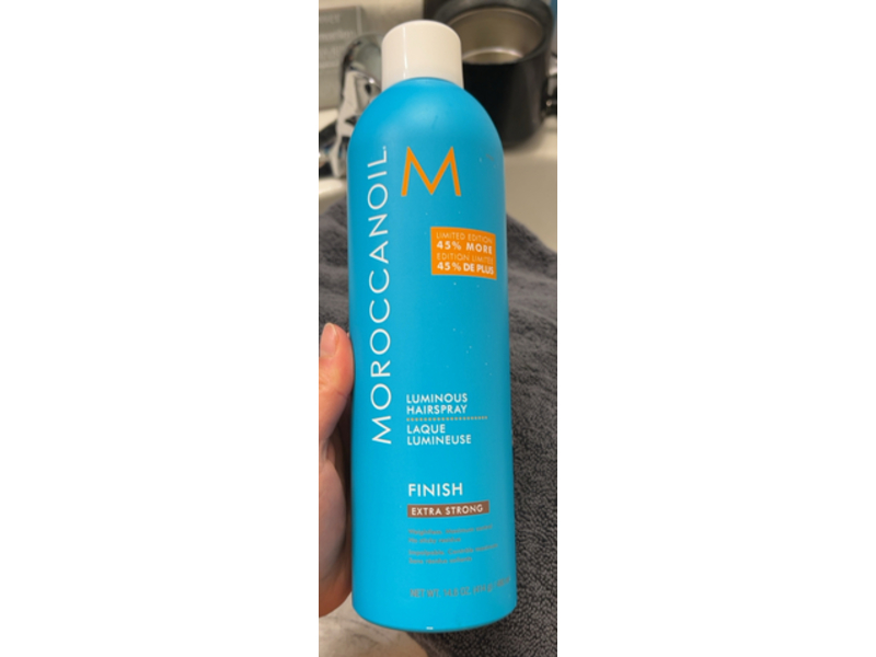 Moroccanoil Luminous Hair Spray Finish Extra Strong, 14.6 oz/480 mL