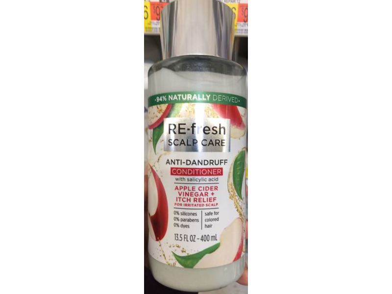 RE-fresh Scalp Care Anti Dandruff Conditioner, 13.5 fl oz / 400 mL