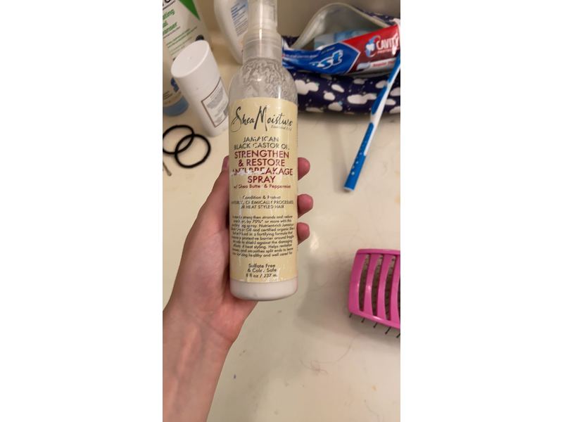 Shea Moisture Strengthen and Restore Anti-breakage Spray, 8 Pound