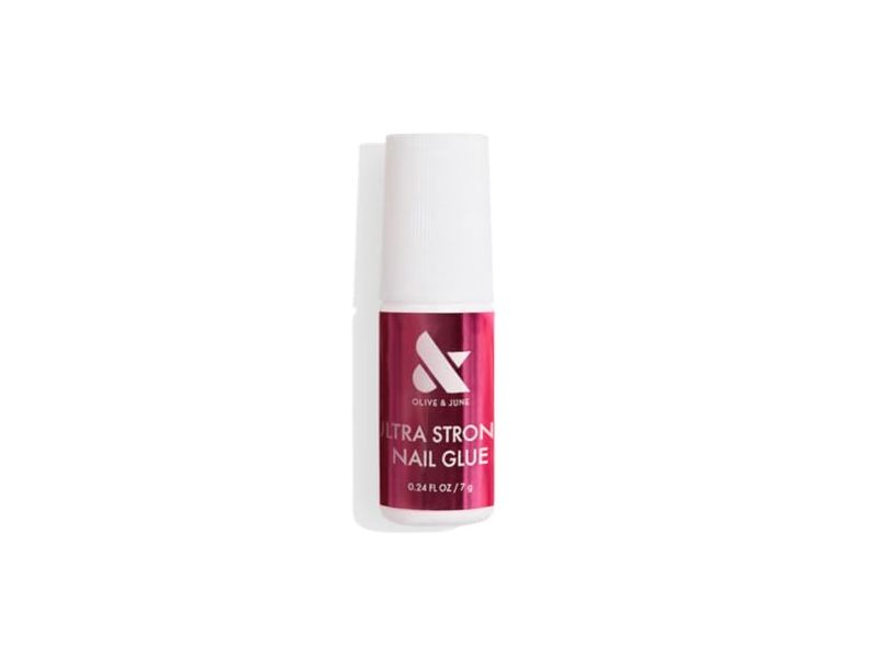 Olive & June Ultra Strong Nail Glue, 0.24 fl oz/7 mL
