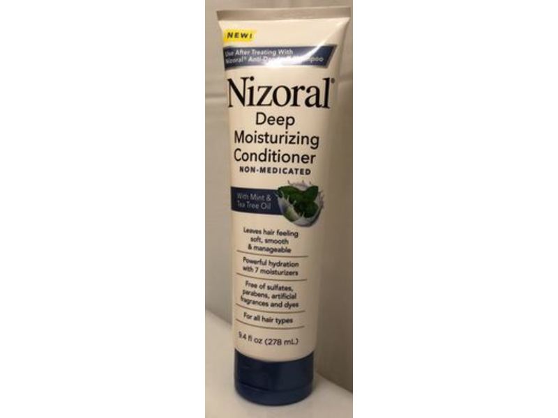Nizoral Deep Moisturizing Conditioner, Mint & Tea Tree Oil, Non-Medicated, 9.4 fl oz/278 mL