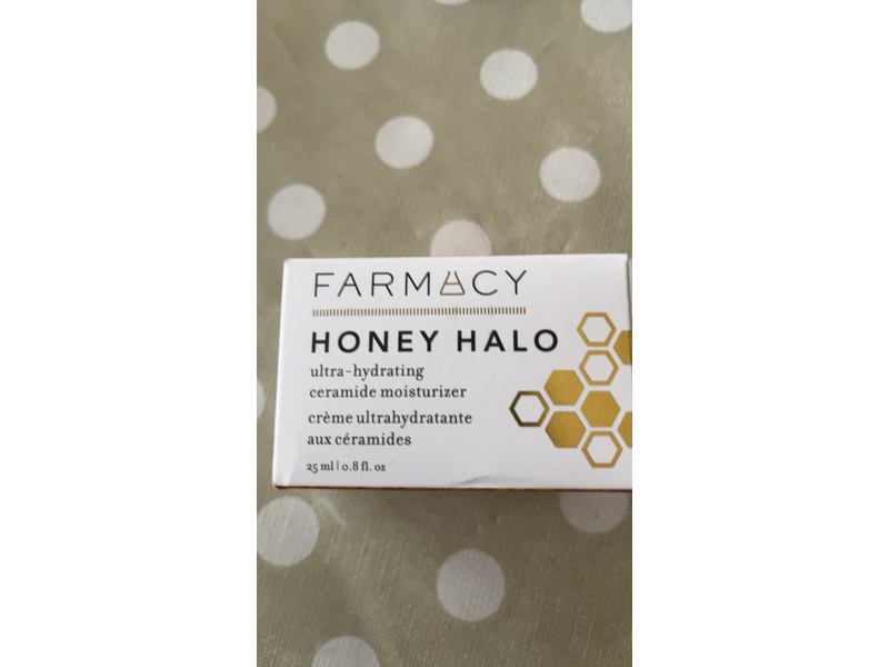 Farmacy Ultra Hydrating Ceramide Moisturizer, Honey Halo, 0.8 fl oz/25 mL