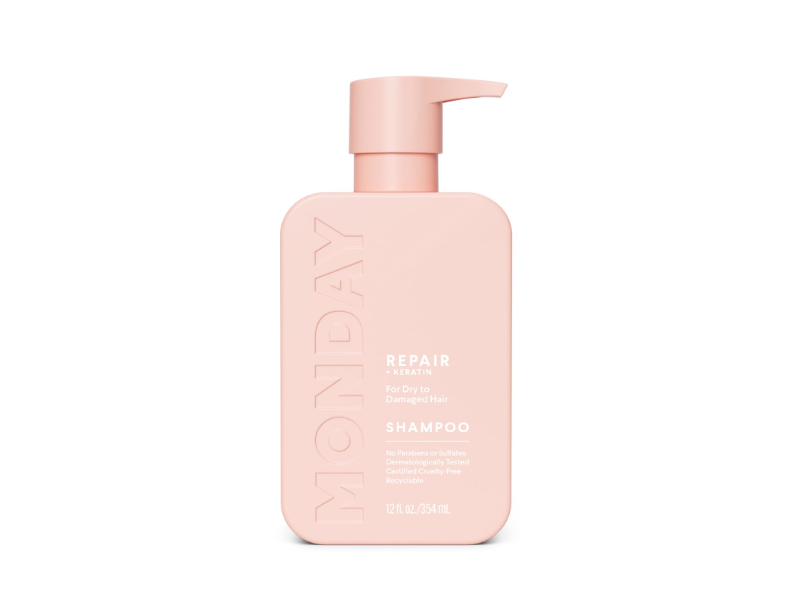 Monday Hair Care Repair Shampoo, 12 fl oz/354 mL