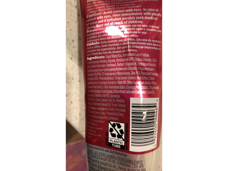 Viviscal Gorgeous Growth Densifying Shampoo, Ana:Tel Complex, 8.45 fl oz/250 mL