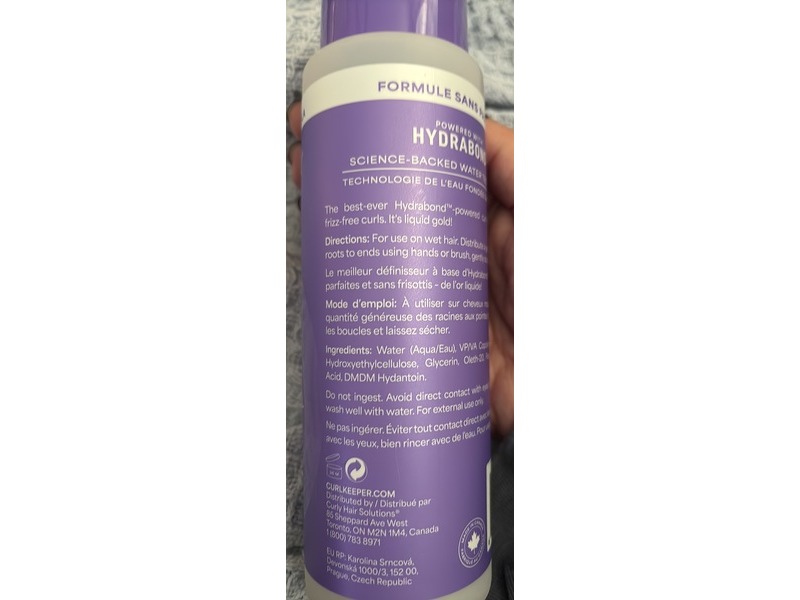 Curl Keeper Ultimate Frizz Control Original Liquid Styler, 12 fl oz/ 355 mL