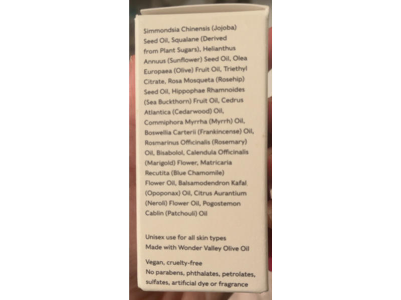 Wonder Valley Face Oil, 1.7 fl oz/50 mL