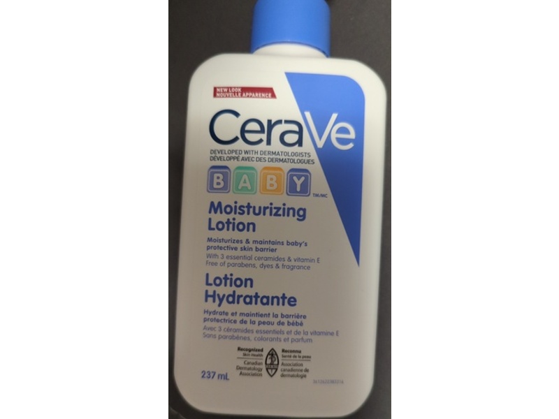 CeraVe Baby Moisturizing Lotion, 8 fl oz/237 mL