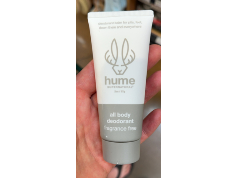 Hume Supernatural All Body Deodorant, 2 oz/57 g