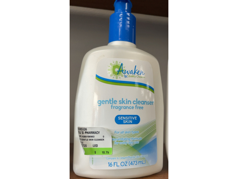 Awaken Quality Choice Gentle Skin Cleanser, 16 fl oz/473 mL
