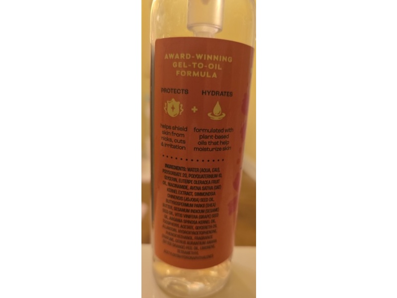 Tree Hut Moisturizing Shave Oil, Wildflower Whirl, 7.7 fl oz/227 mL