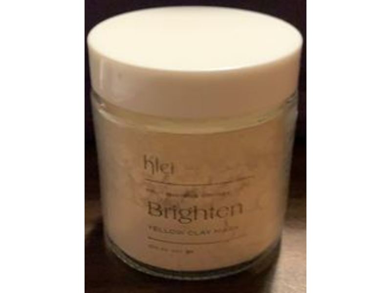 Klei Brighten Fruit Enzymes & Honey Yellow Clay Mask, 1.75 oz