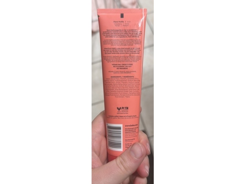 Boka Kids Fluoride Free Toothpaste, Strawberry Mango Flavor, 4 oz/113 g