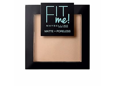 Maybelline New York Fit Me! Matte + Poreless Powder Foundation, 130 Buff Beige, 0.29 oz/8.5 g