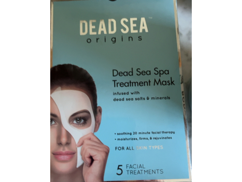 Dead Sea Spa Treatment Mask, 5 Count