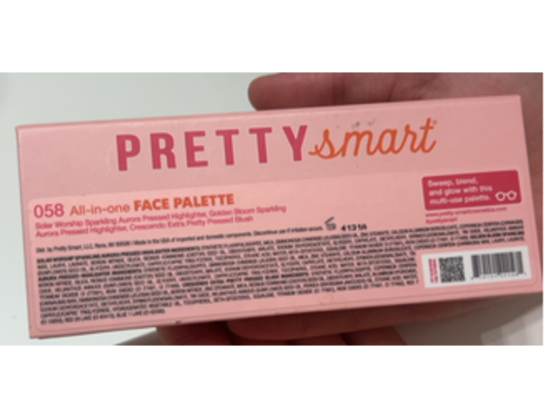 Pretty Smart All-In-One Face Palette, 058, 0.28 oz/8 g