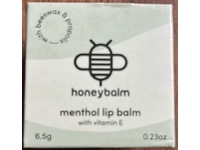 Honeybalm Lip Balm, Menthol, 0.23 fl oz/6.5 g - Image 3