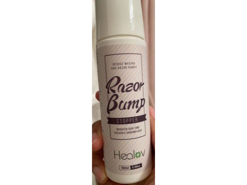 Healov Razor Bump Stopper, 3.38 oz/100 ml