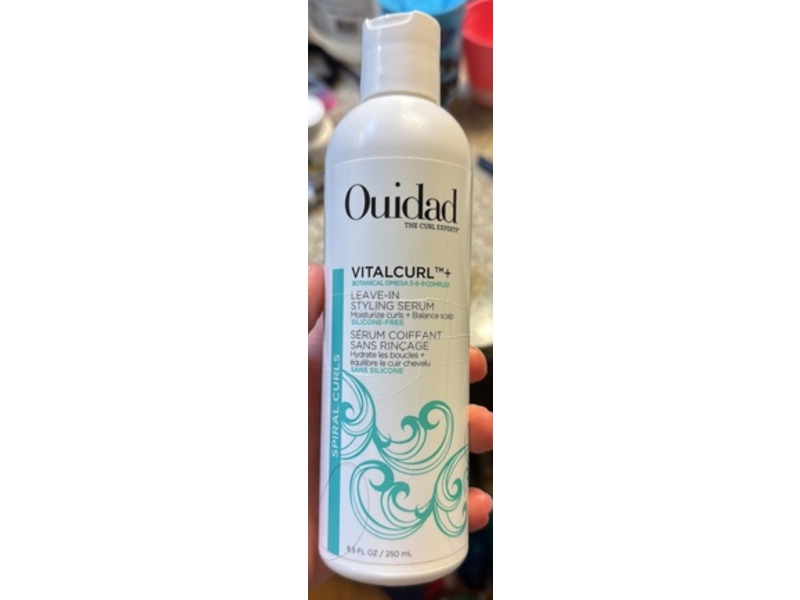 Ouidad VitalCurl + Leave In Styling Serum, 8.5 fl oz/250 mL