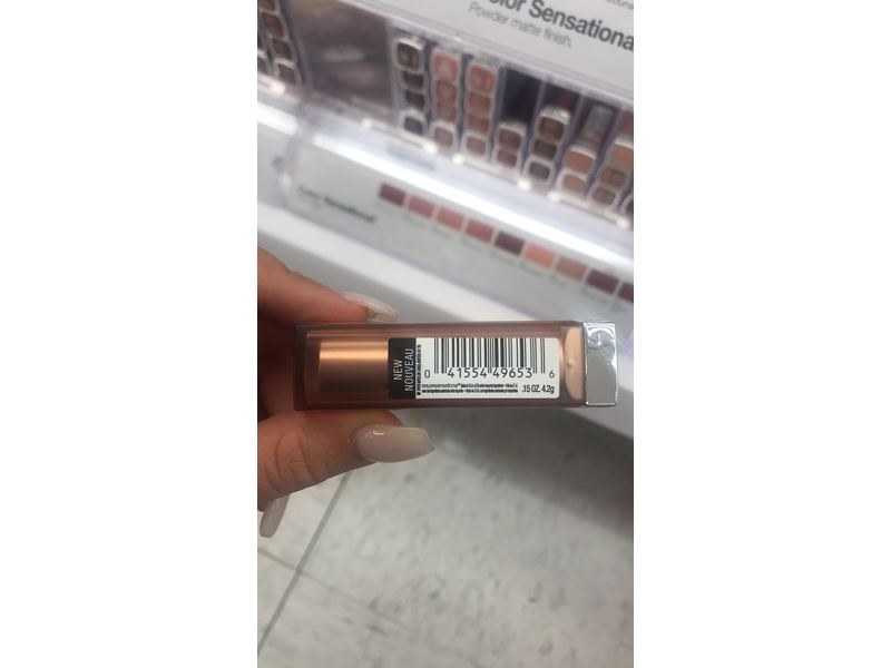 Maybelline New York Color Sensational Inti-Matte Nudes Lipstick, Beige Babe, 0.15 oz