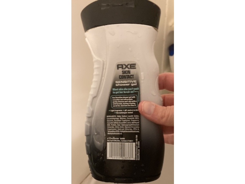 Axe Shower Gel, Sensitive, 12 fl oz/354 mL