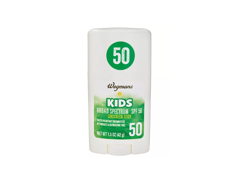 Wegmans Kids Broad Spectrum Sunscreen Stick, SPF 50, 1.52 oz/42 g