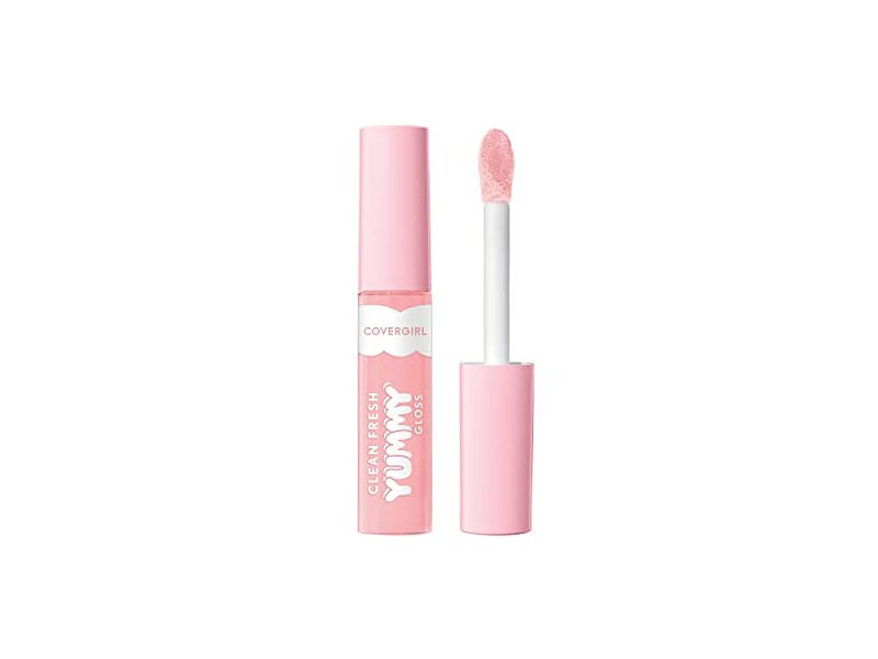 CoverGirl Clean Fresh Yummy Lip Gloss, 650 Coconuts About You, 0.33 fl oz/10 mL
