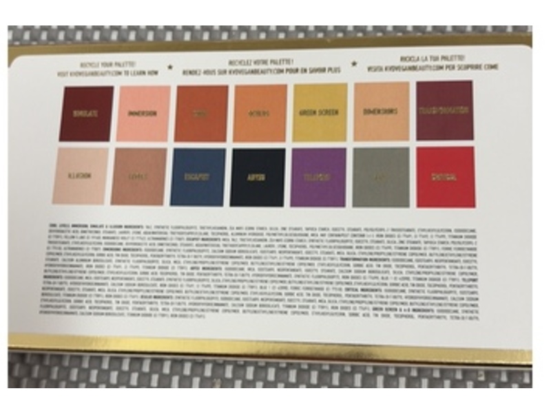 Kat Von D Edge Of Reality Eyeshadow Palette