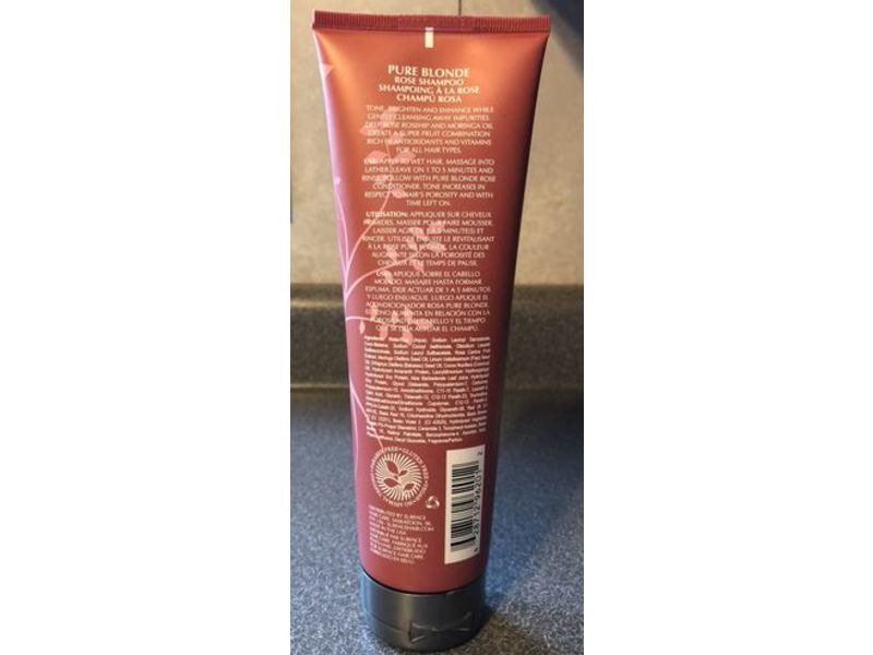 Surface Hair Pure Blonde Shampoo, Rose, 9 fl oz/266 mL