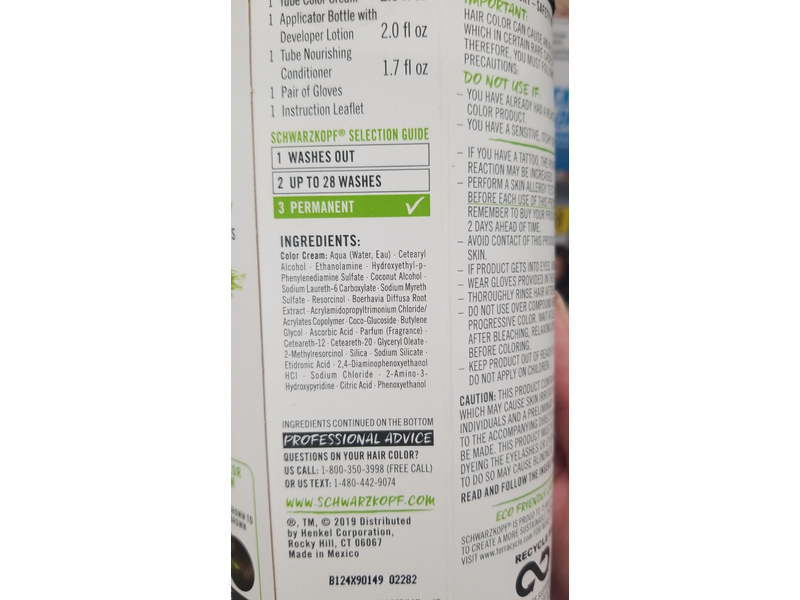 Schwarzkopf Simply Color Permanent Hair Color, 4.0 Intense Espresso, 1 Application