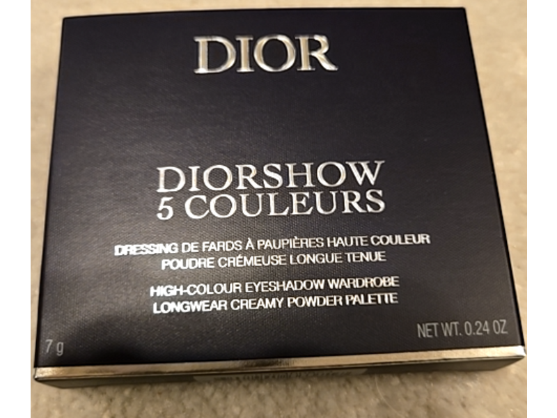 Dior DiorShow 5 Couleurs Couture Eyeshadow Palette, Soft Cashmere 669, 0.24 fl oz/7 g