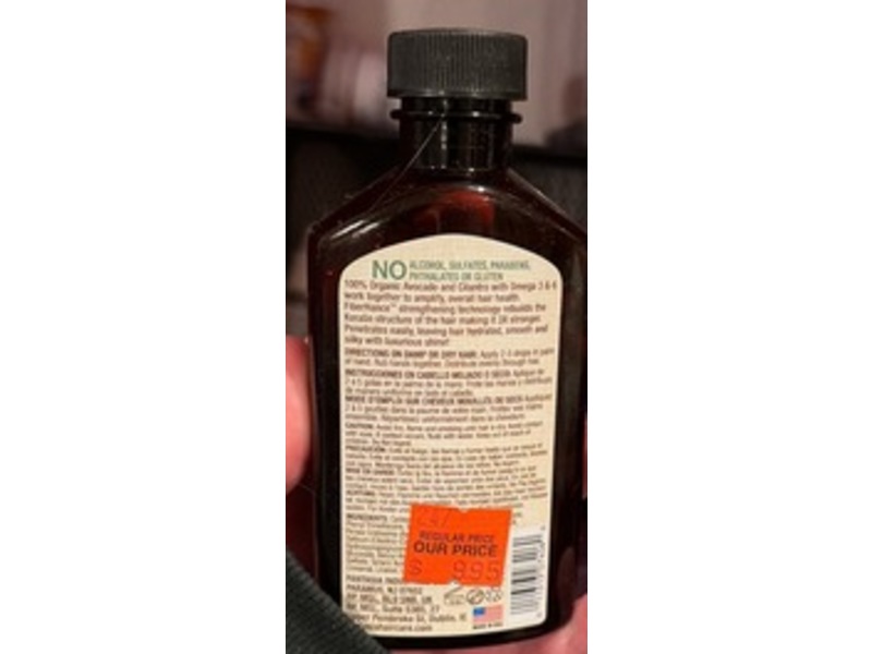 Fantasia Avocado Cilantro Serum, 4 fl oz/118 mL