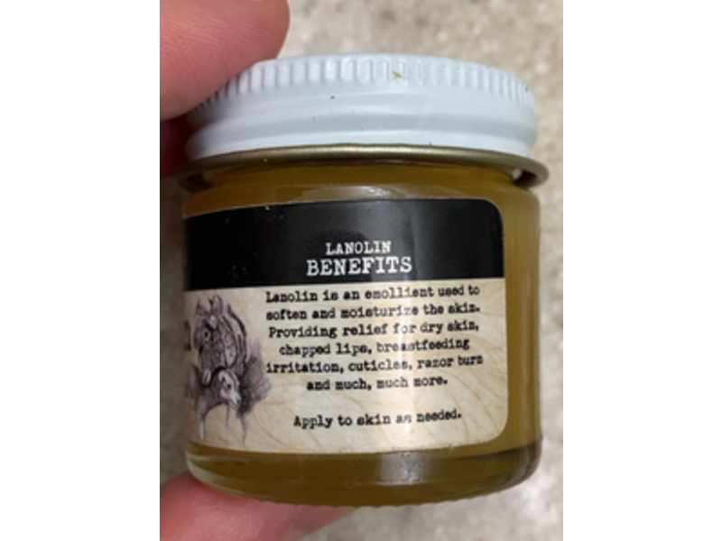 Legend's Creek Farm Pure Anhydrous Pharmaceutical Grade, Lanolin, 1 oz/28.34 g