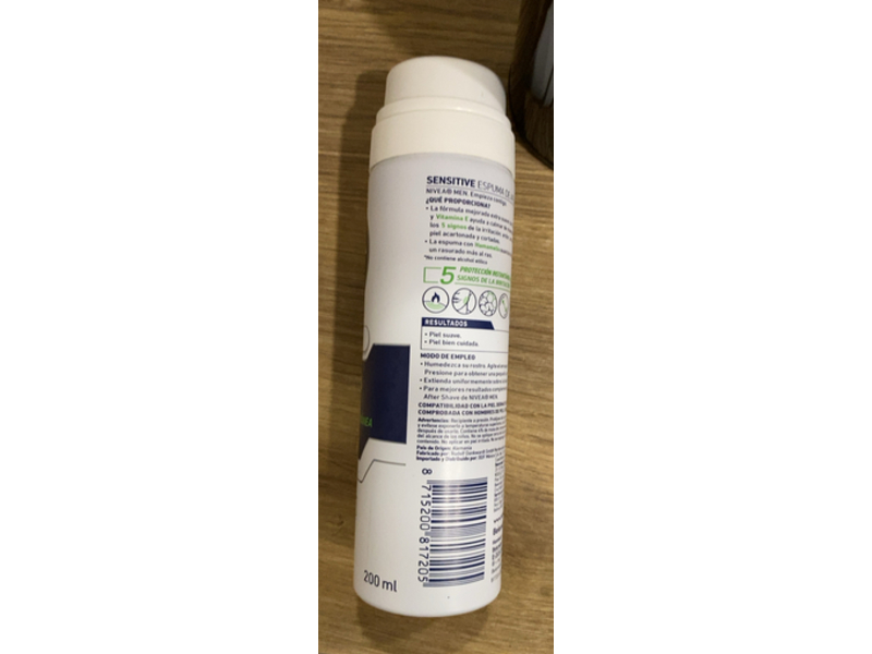 Nivea Men Sensitive Shaving Foam , 200 mL