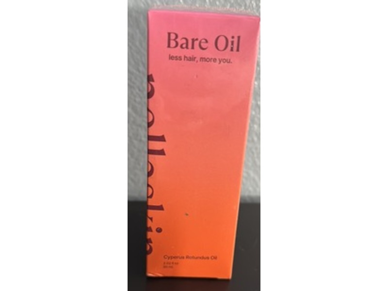 NellaSkin Bare Oil, Cyperus Rotundus Oil, 2.02 fl oz/60 mL