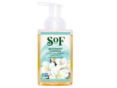 South Of France Hydrating Foaming Hand Wash, Blooming Jasmine, 8 fl oz/236 mL, Pack Of 6