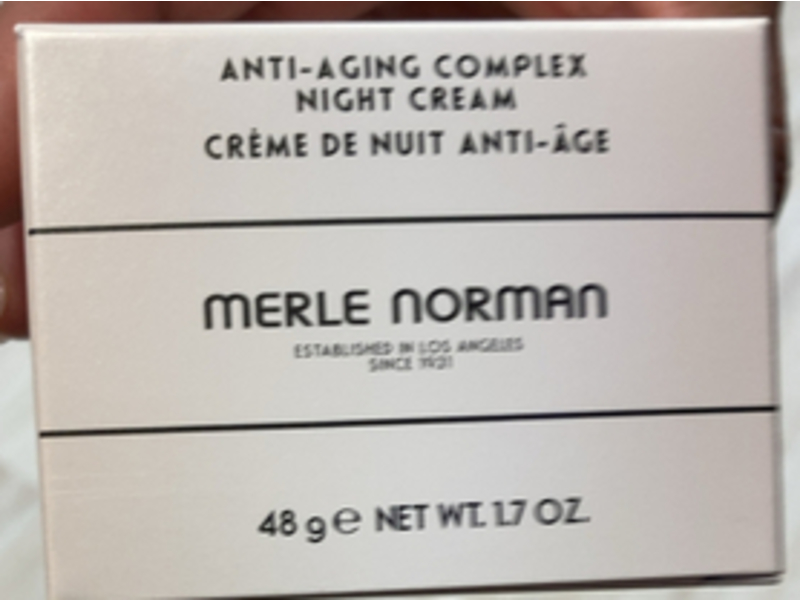 Merle Norman Anti Aging Complex Night Cream, 1.7 oz/48 g