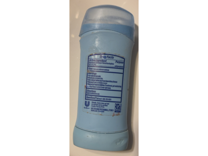 Suave Powder Invisible Solid Antiperpirants Deodorants, 2.6 oz/47 g