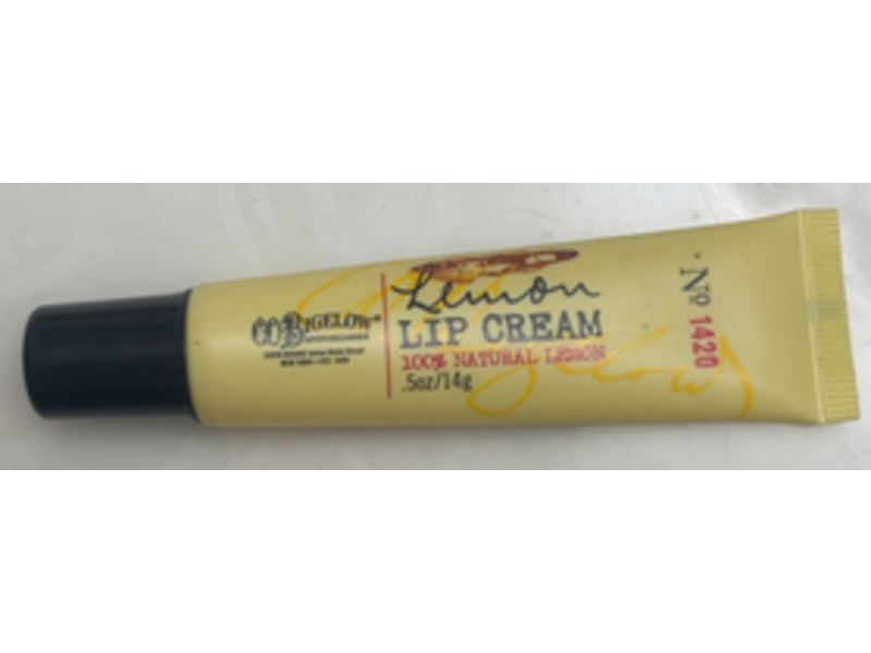 C.O. Bigelow Lip Cream, Lemon, 5 oz/14 g